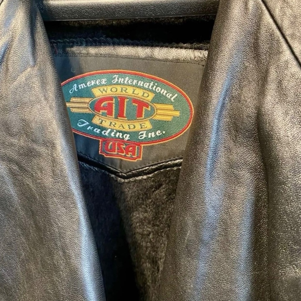 USA Beautiful, Designer, Full Length, Leather Trench/Long Coats (Unisex) L & XL - Picture 5 of 6